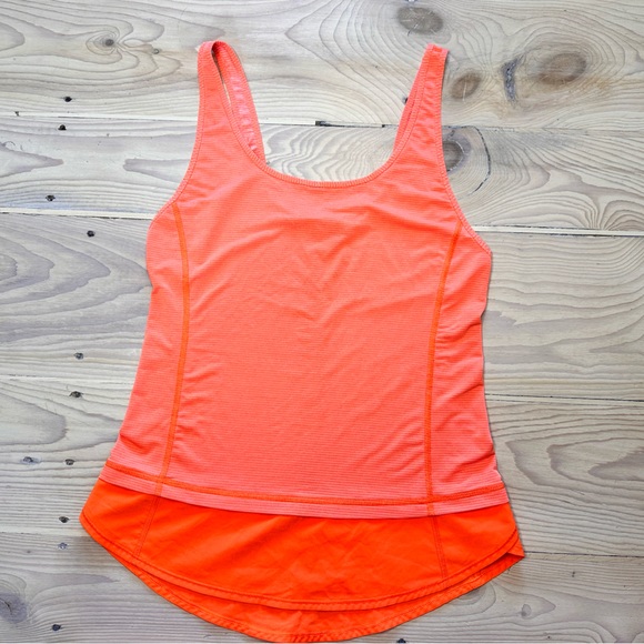 🔥 Lululemon Orange Tee US 8 - Picture 5 of 5